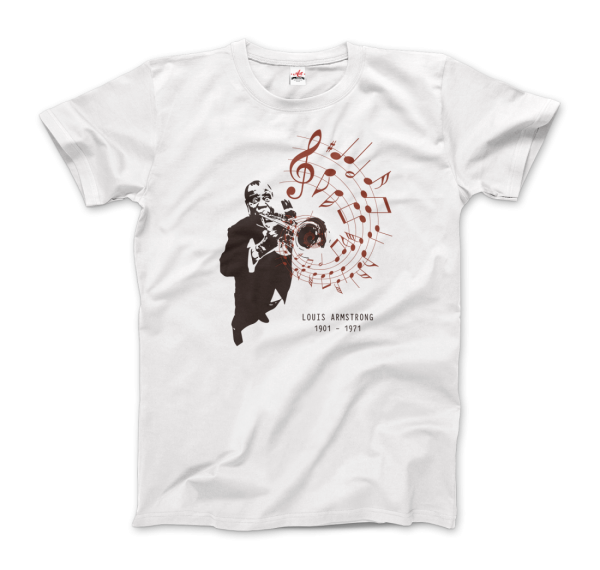 Louis Armstrong (Satchmo) Playing Trumpet T-Shirt