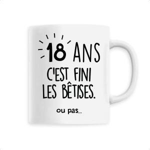 Mug Anniversaire 18 ans Mug Anniversaire 18 ans
