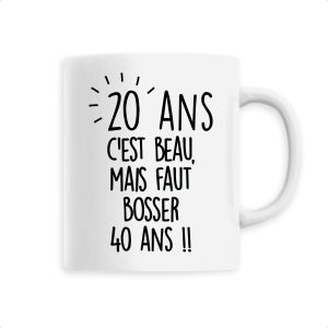 Mug Anniversaire 20 ans Mug Anniversaire 20 ans