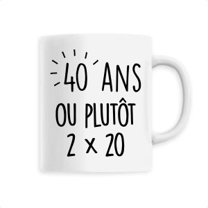 Mug Anniversaire 40 ans Mug Anniversaire 40 ans