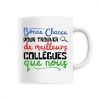 Mug Bonne chance pour trouver de meilleurs collegues