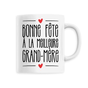 Mug Bonne fete a la meilleure grand-mere Mug Bonne fete a la meilleure grand-mere