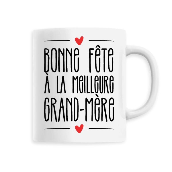 Mug Bonne fete a la meilleure grand-mere