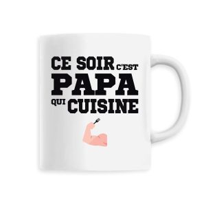 Mug Ce soir c’est papa qui cuisine Mug Ce soir c’est papa qui cuisine