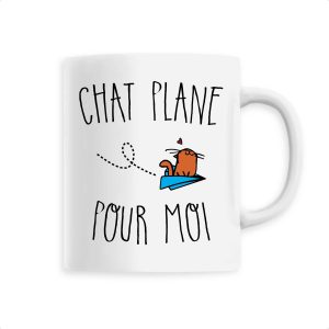 Mug Chat plane pour moi Mug Chat plane pour moi