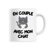 Mug En couple avec mon chat