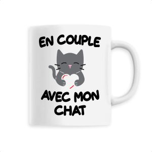 Mug En couple avec mon chat Mug En couple avec mon chat