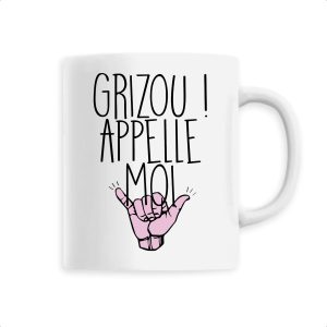 Mug Grizou appelle moi Mug Grizou appelle moi
