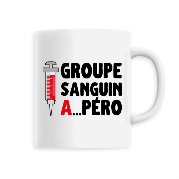 Mug Groupe sanguin Apero