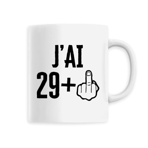 Mug J’ai 30 ans 29 + 1