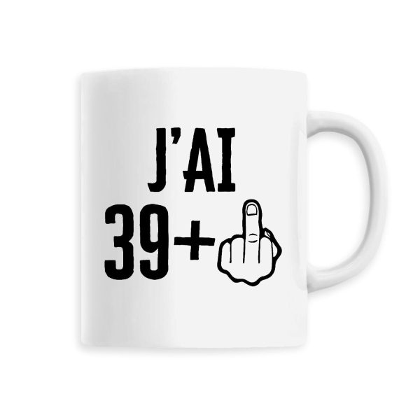 Mug J’ai 40 ans 39 + 1