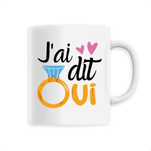 Mug J’ai dit oui Mug J’ai dit oui