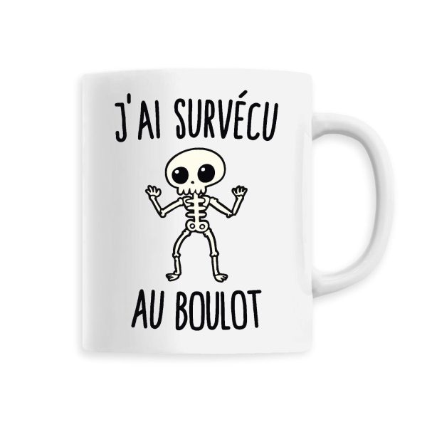 Mug J’ai survecu au boulot