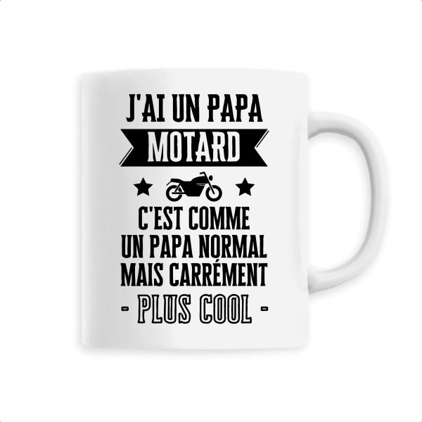 Mug J’ai un papa motard