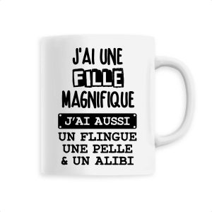 Mug J’ai une fille magnifique Mug J’ai une fille magnifique