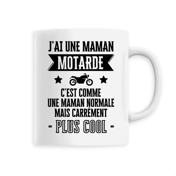 Mug J’ai une maman motarde