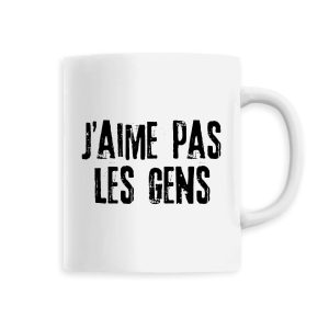 Mug J’aime pas les gens Mug J’aime pas les gens