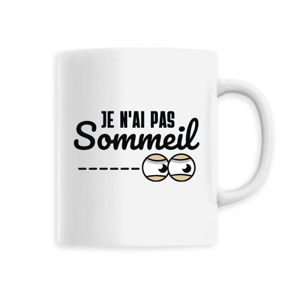 Mug Je n’ai pas sommeil