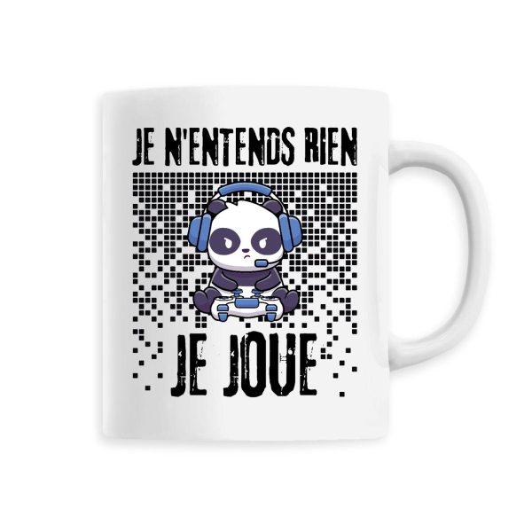 Mug Je n’entends rien je joue