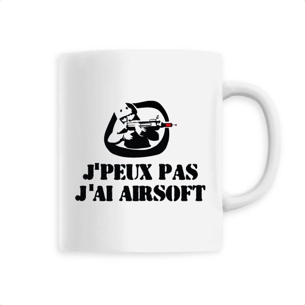 Mug J’peux pas j’ai airsoft