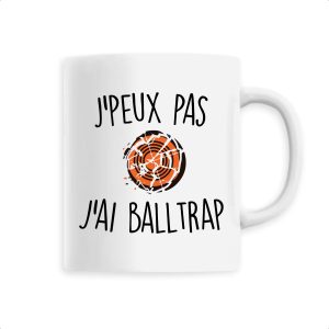 Mug J’peux pas j’ai ball-trap Mug J’peux pas j’ai ball-trap