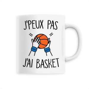 Mug J’peux pas j’ai basket Mug J’peux pas j’ai basket