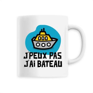 Mug J’peux pas j’ai bateau Mug J’peux pas j’ai bateau