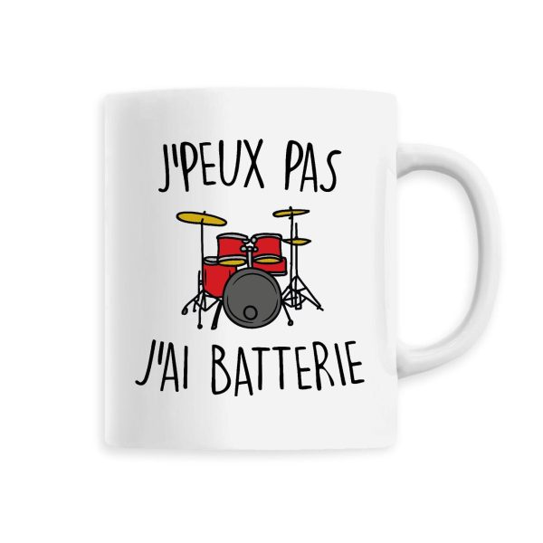 Mug J’peux pas j’ai batterie