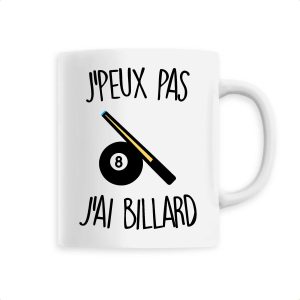 Mug J’peux pas j’ai billard Mug J’peux pas j’ai billard