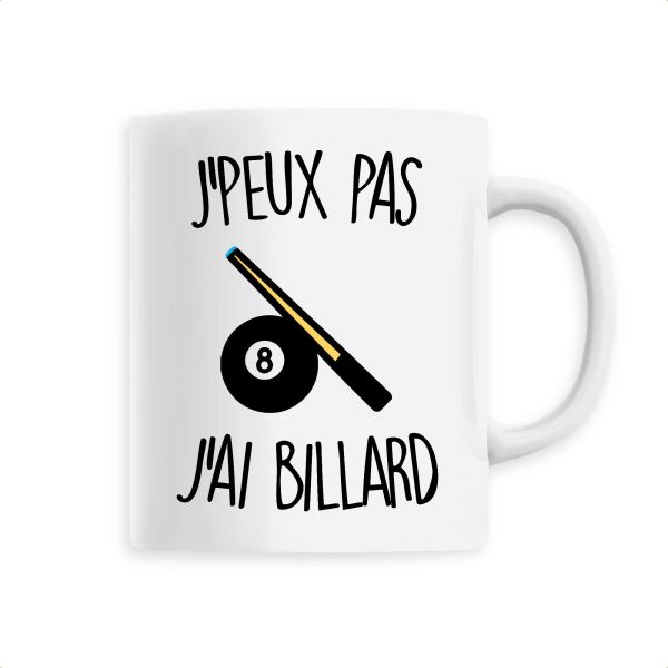 Mug J’peux pas j’ai billard