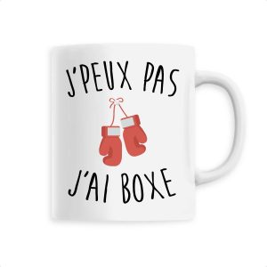 Mug J’peux pas j’ai boxe Mug J’peux pas j’ai boxe