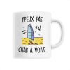 Mug J’peux pas j’ai char a voile