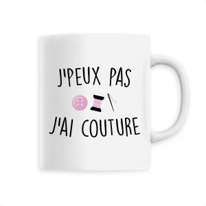 Mug J’peux pas j’ai couture Mug J’peux pas j’ai couture