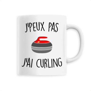 Mug J’peux pas j’ai curling Mug J’peux pas j’ai curling