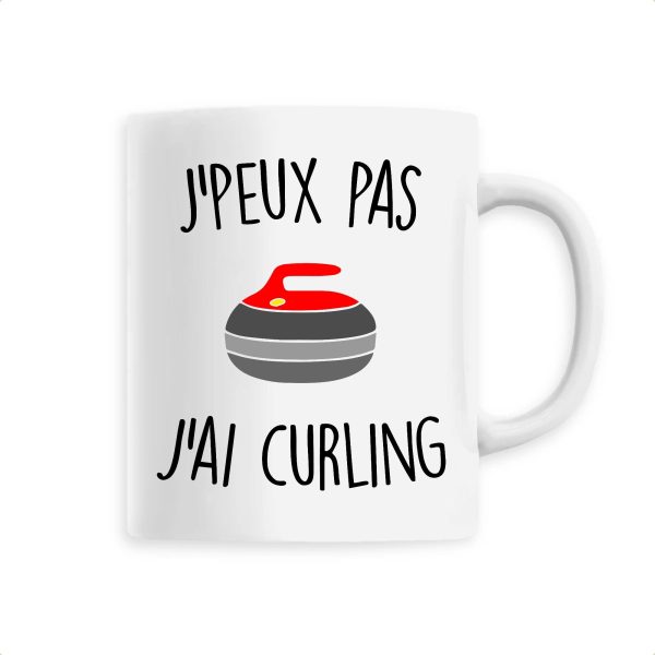 Mug J’peux pas j’ai curling