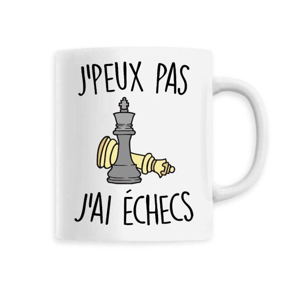 Mug J’peux pas j’ai echecs