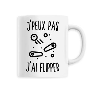 Mug J’peux pas j’ai flipper Mug J’peux pas j’ai flipper