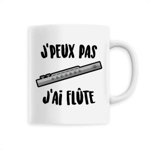 Mug J’peux pas j’ai flute Mug J’peux pas j’ai flute