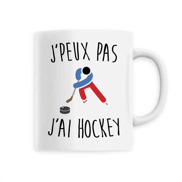 Mug J’peux pas j’ai hockey