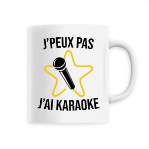 Mug J’peux pas j’ai karaoke Mug J’peux pas j’ai karaoke