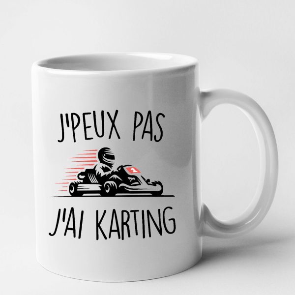 Mug J’peux pas j’ai karting