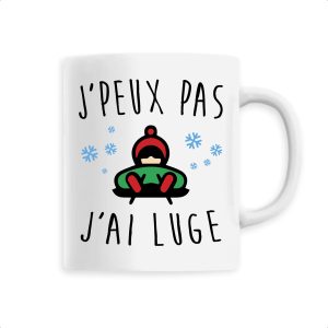 Mug J’peux pas j’ai luge Mug J’peux pas j’ai luge