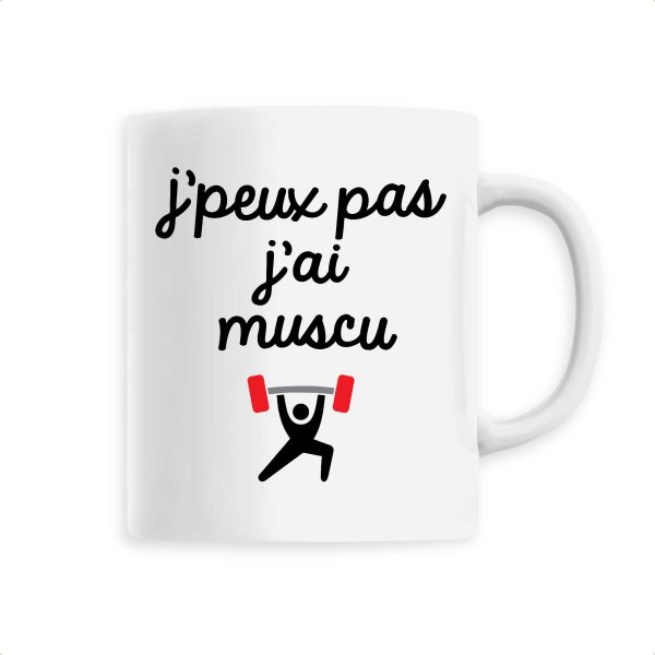 Mug J’peux pas j’ai muscu