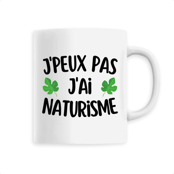 Mug J’peux pas j’ai naturisme