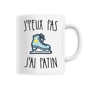 Mug J’peux pas j’ai patin Mug J’peux pas j’ai patin