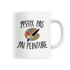 Mug J&rsquo;peux pas j&rsquo;ai peinture