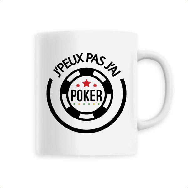 Mug J’peux pas j’ai poker