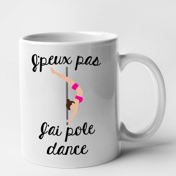 Mug J’peux pas j’ai pole dance