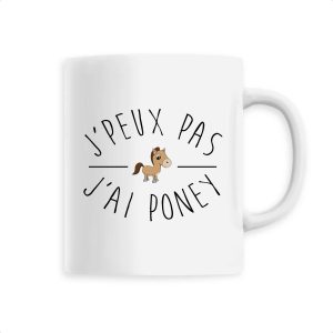 Mug J’peux pas j’ai poney Mug J’peux pas j’ai poney