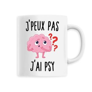 Mug J’peux pas j’ai psy Mug J’peux pas j’ai psy